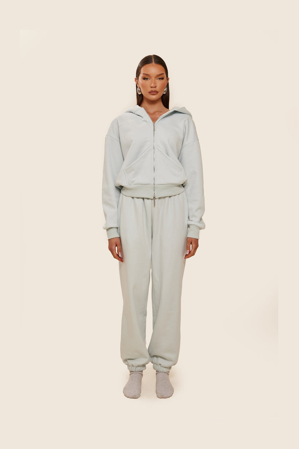 The Classics Cuffed joggers in Baby Blue