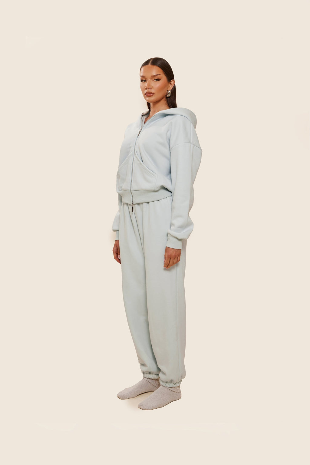 The Classics Cuffed joggers in Baby Blue