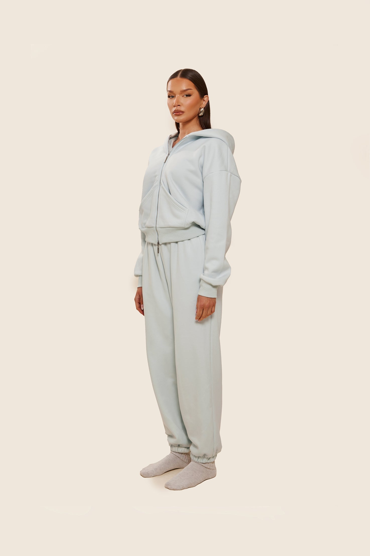 The Classics Cuffed joggers in Baby Blue
