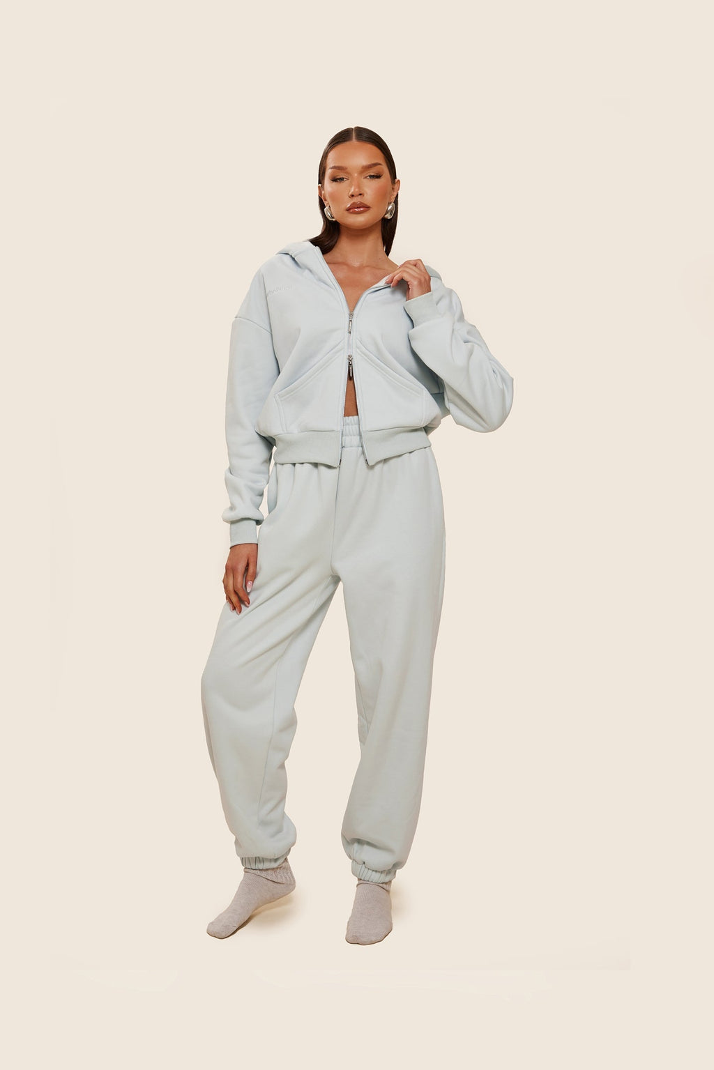 The Classics Cuffed joggers in Baby Blue