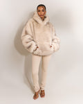 The Blair Hoodie in Cream