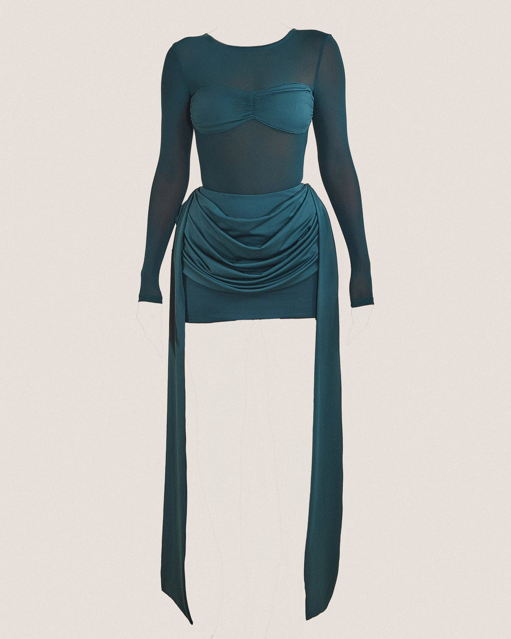The Yara Skirt in Teal