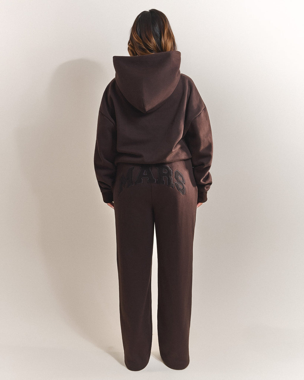 The Varsity Hoodie in Brown