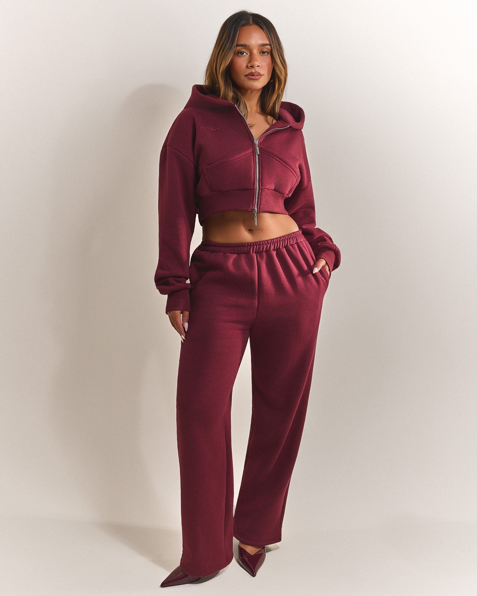 The Classics Joggers in Wine