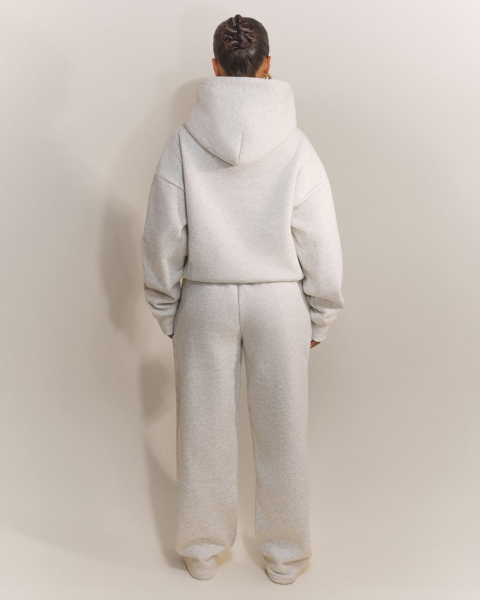 The Classics Hoodie in Grey Marl